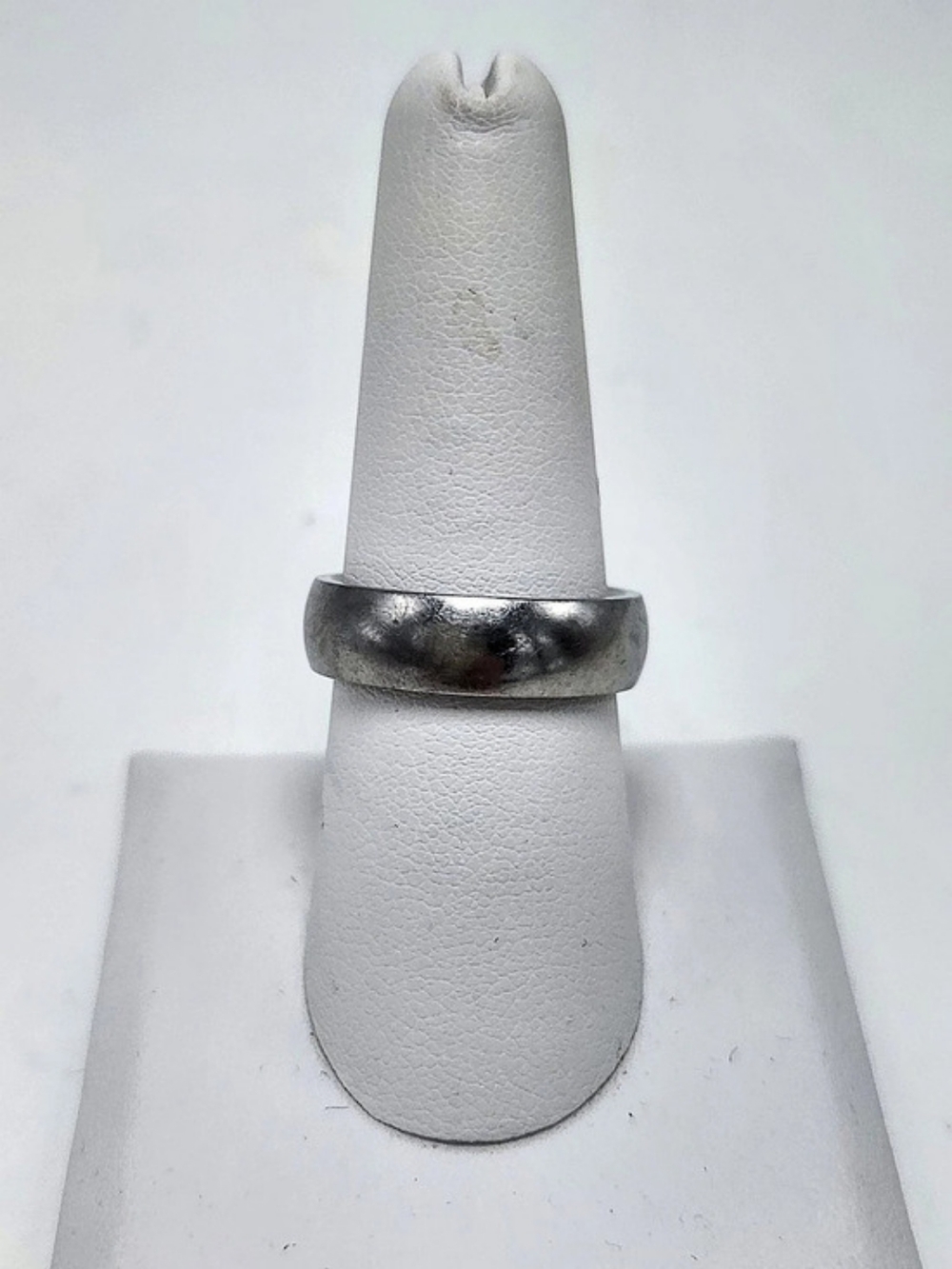 Tomas S. Steel Wedding Band Ring 8